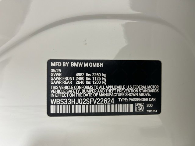 Used 2025 BMW M3 Competition image 27