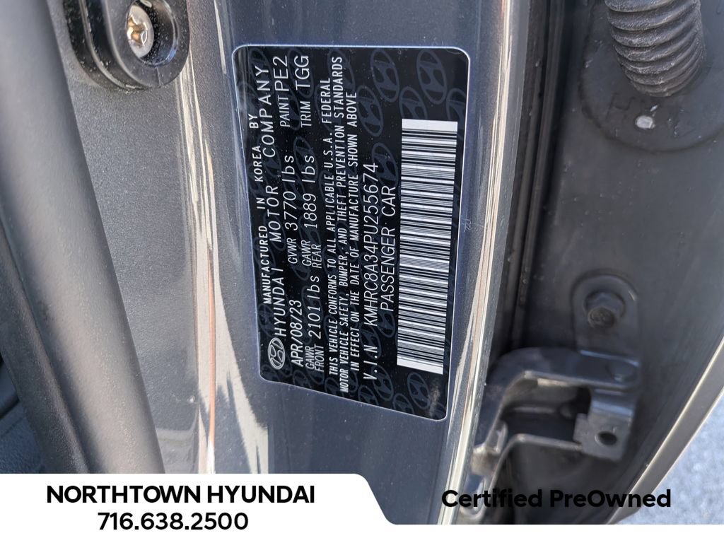 Certified 2023 Hyundai Venue SEL w/ Cargo Package FWD image 35