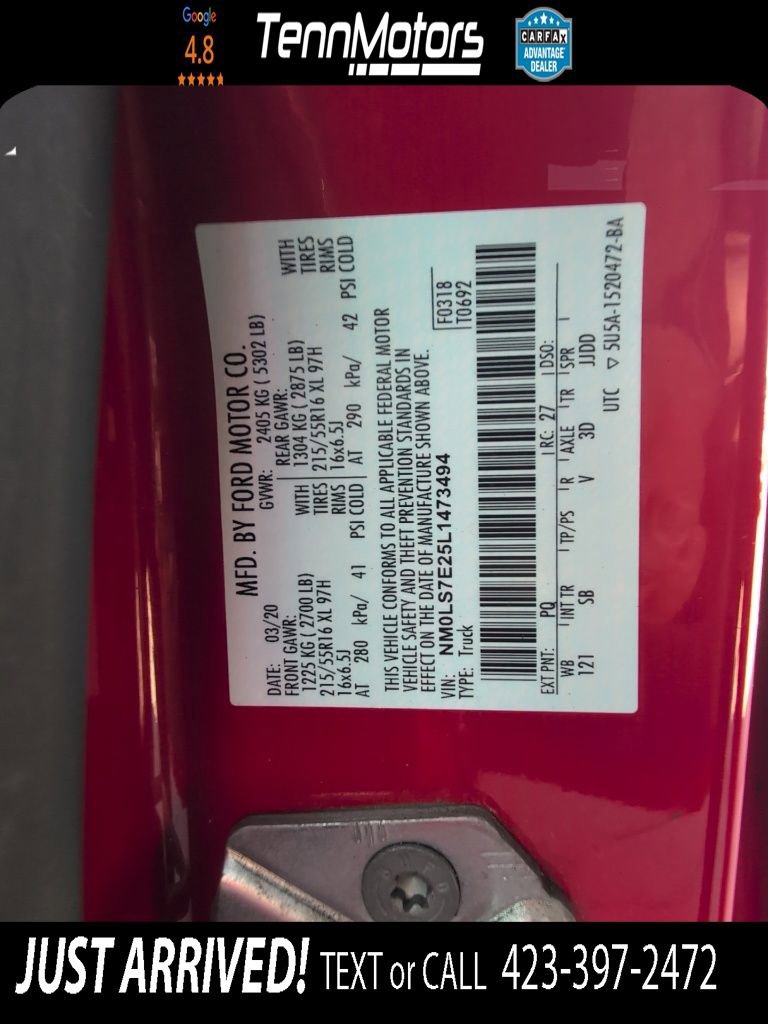 Used 2020 Ford Transit Connect XL FWD image 13