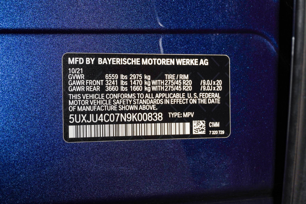 Used 2022 BMW X5 M50i w/ Executive Package AWD/4WD image 30