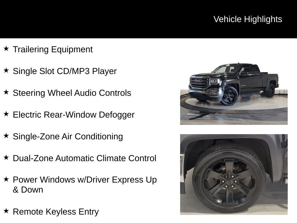 Used 2017 GMC Sierra 1500 SLE w/ SLE Value Package image 38