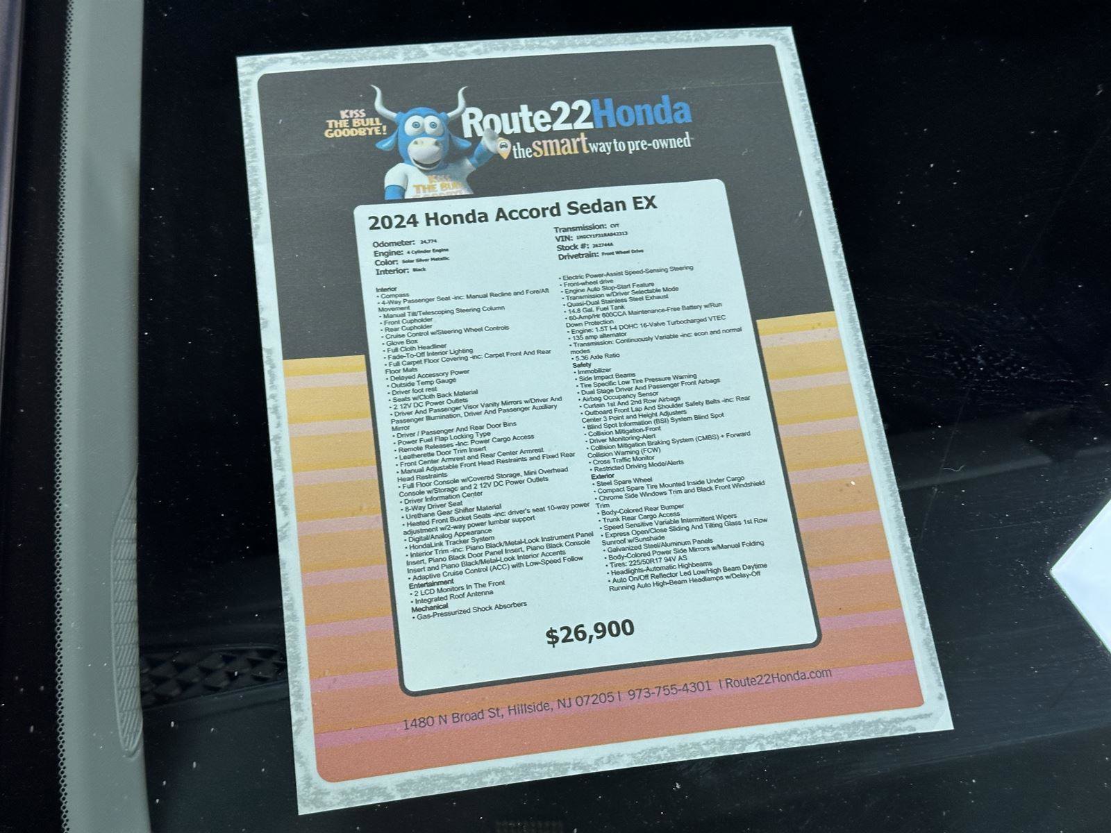 Used 2024 Honda Accord EX image 40