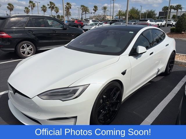 Used 2022 Tesla Model S Plaid AWD/4WD image 2