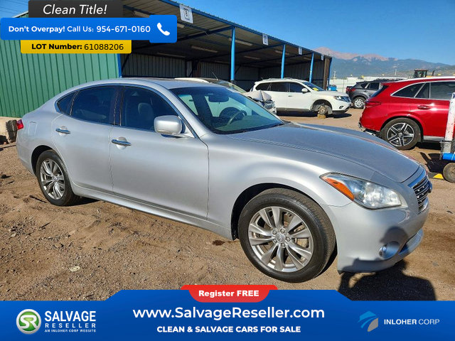Used 2013 INFINITI M37 x w/ Premium Pkg AWD/4WD image 5