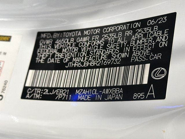 Certified 2024 Lexus UX 250h F Sport FWD image 40