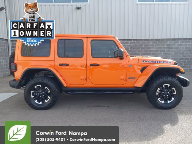 Used 2025 Jeep Wrangler Unlimited Rubicon 4xe w/ Technology Group image 2