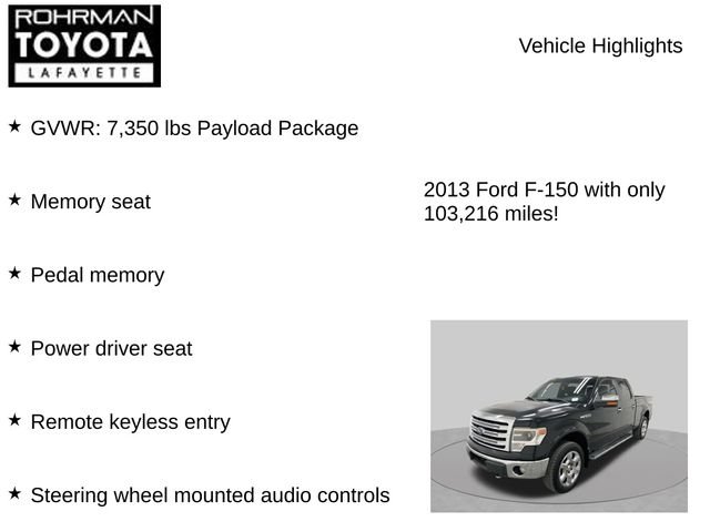 Used 2013 Ford F150 Lariat w/ Luxury Equipment Group AWD/4WD image 7