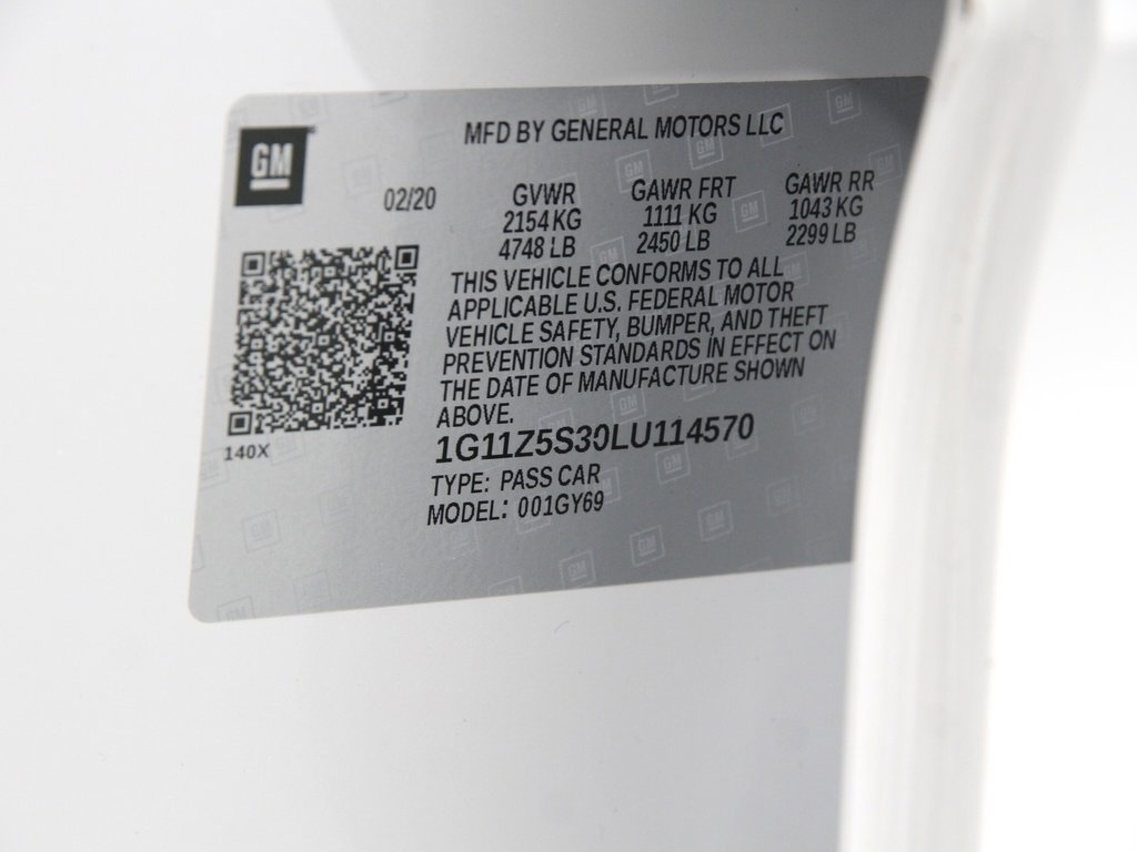 Used 2020 Chevrolet Impala LT w/ LT Convenience Package image 23