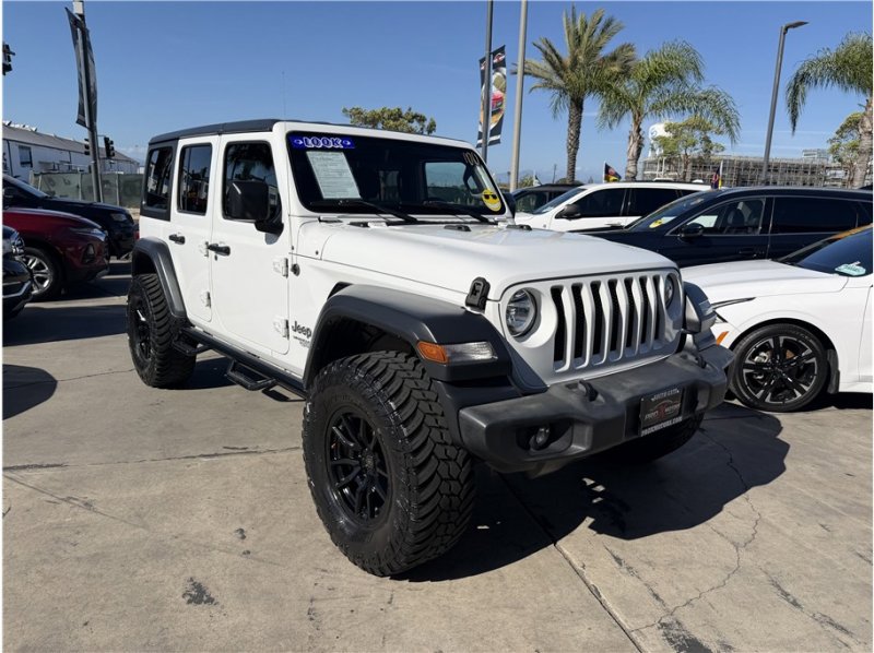 Used 2019 Jeep Wrangler Unlimited Sport S AWD/4WD image 48