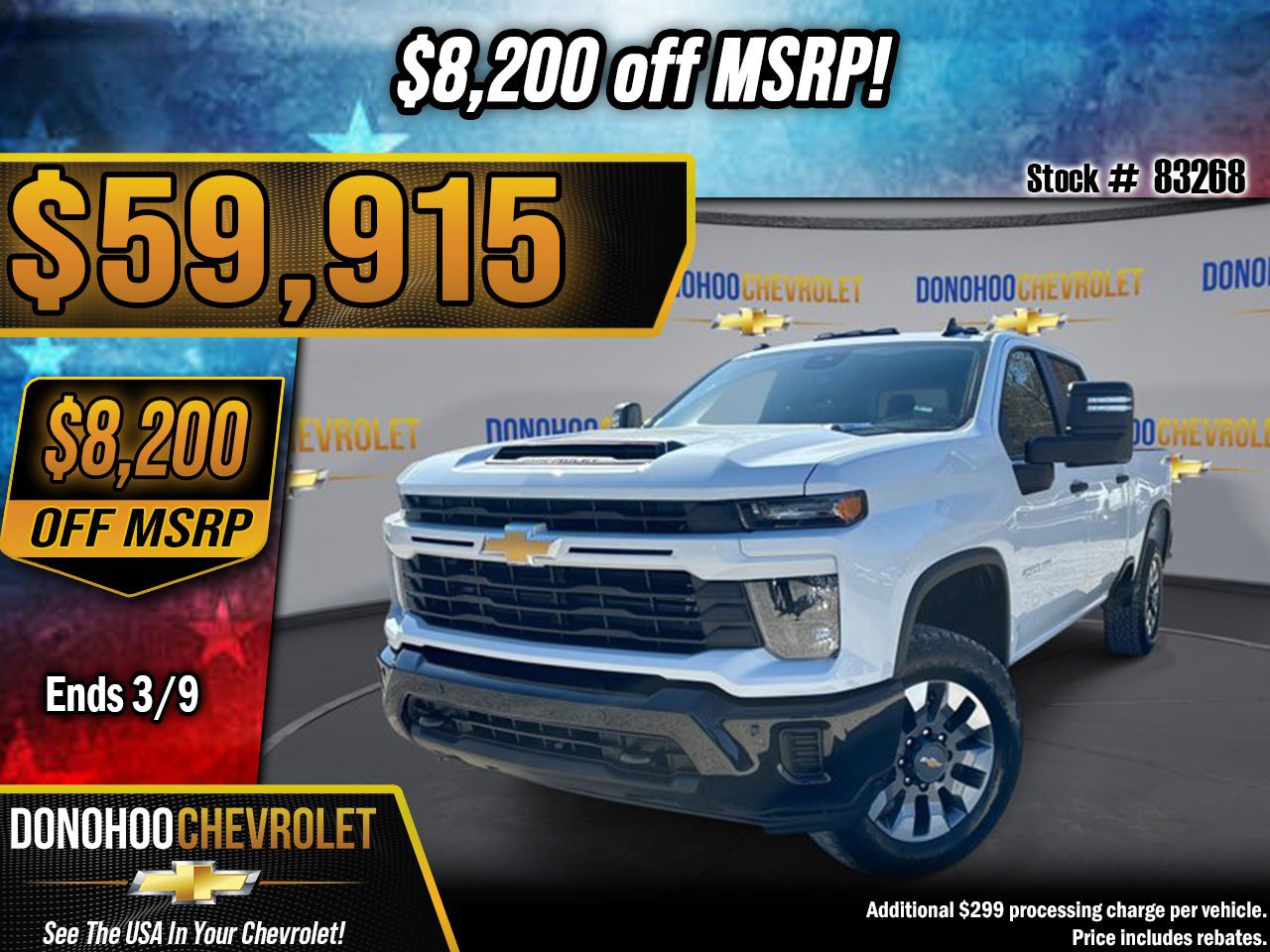 New 2026 Chevrolet Silverado 2500 Custom w/ Custom Value Package