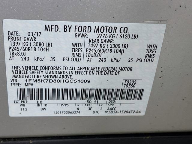 Used 2017 Ford Explorer XLT w/ Equipment Group 201A image 31