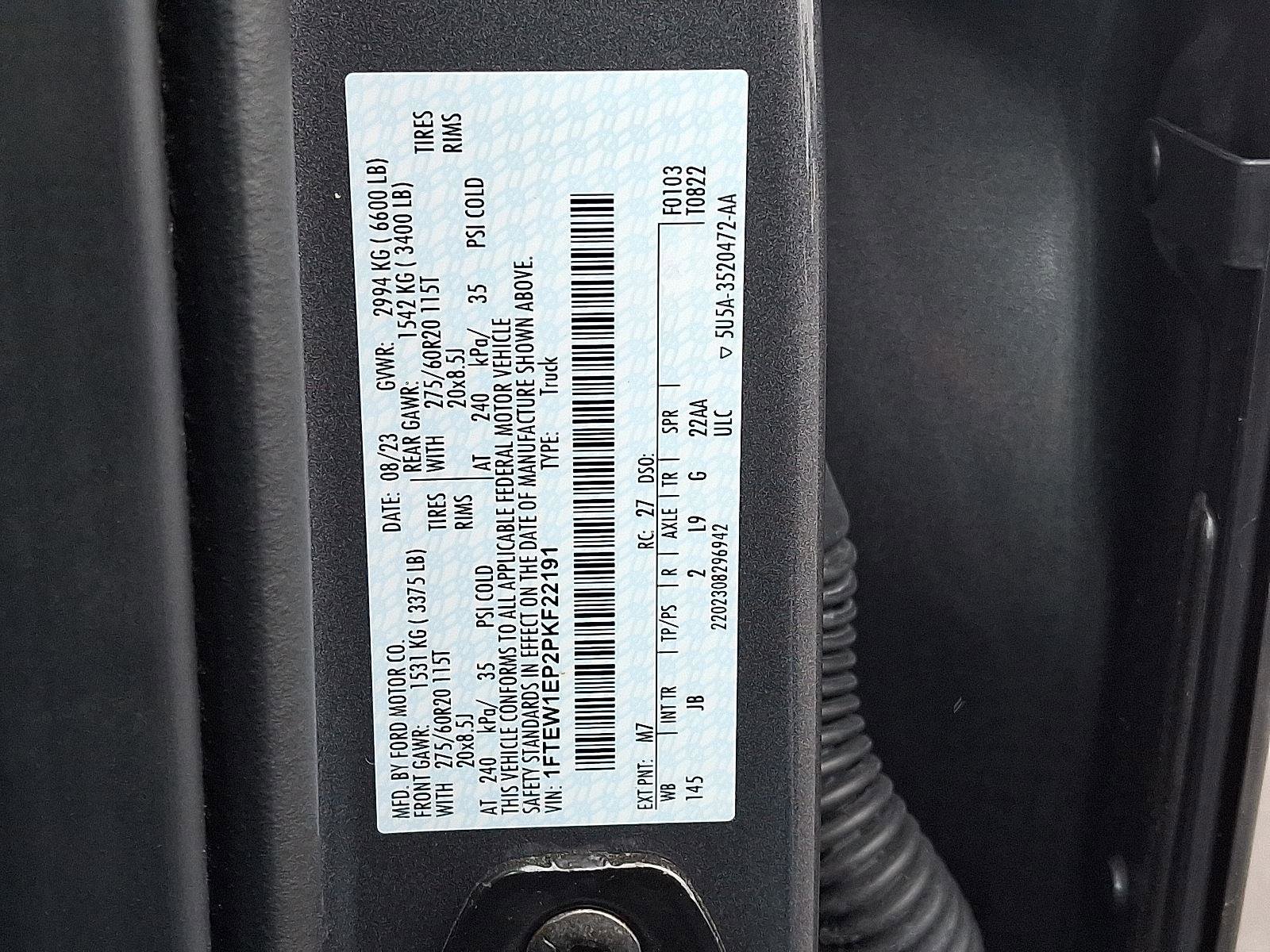 Used 2023 Ford F150 XL w/ STX Appearance Package image 43