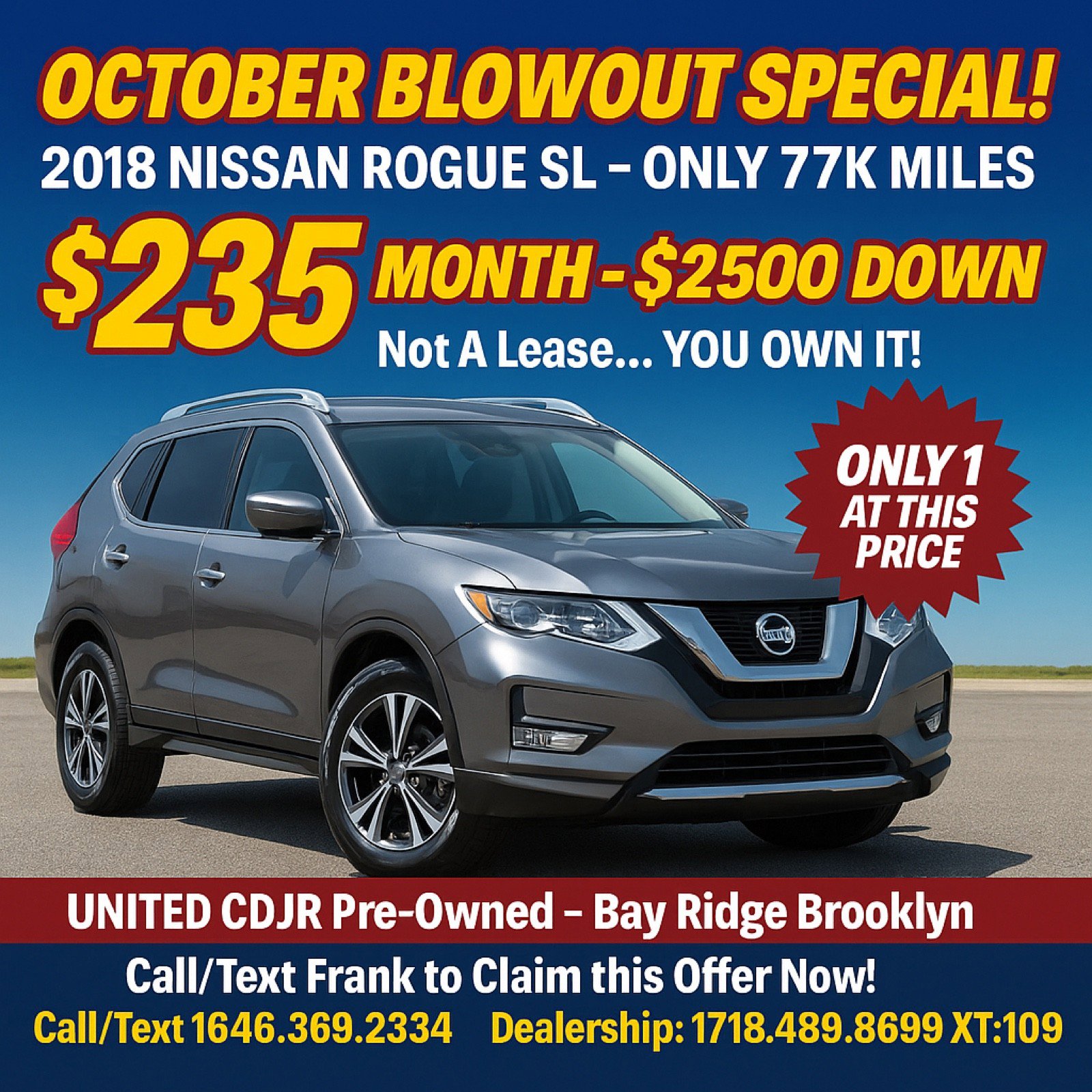 Used 2018 Nissan Rogue SL