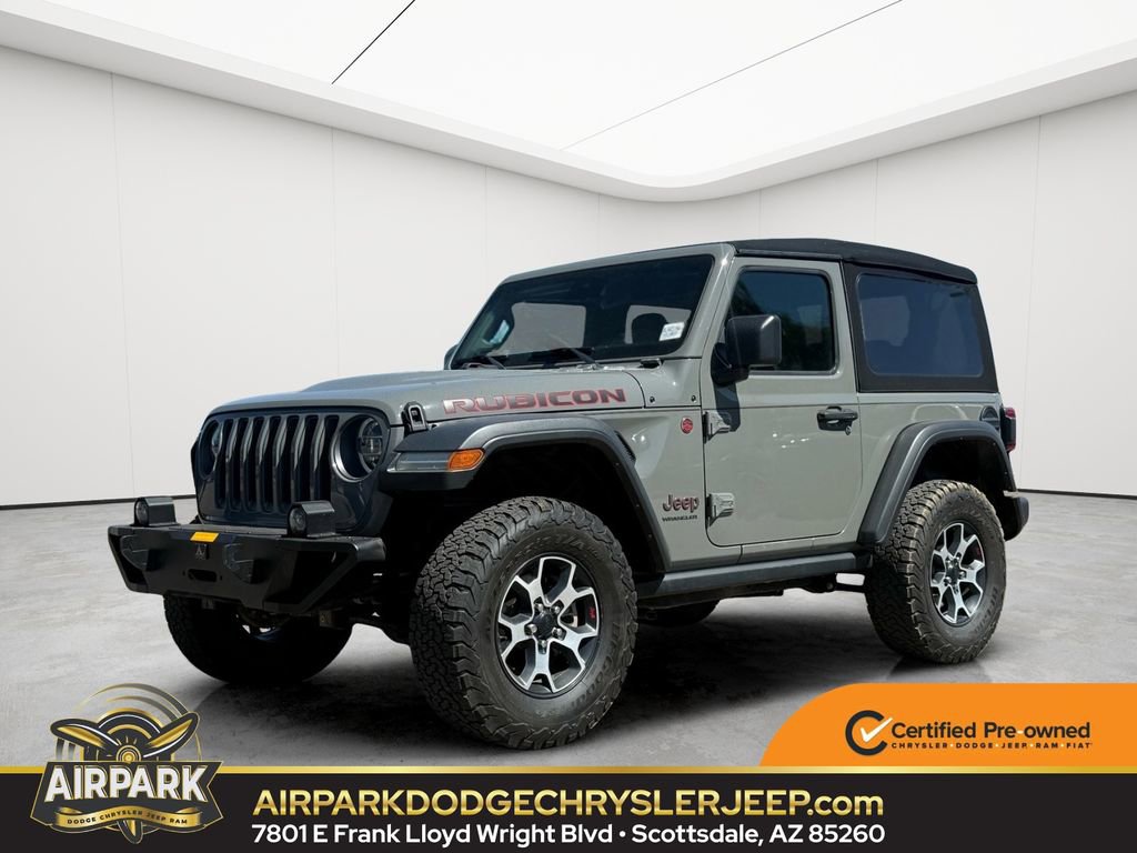 Certified 2022 Jeep Wrangler Rubicon w/ LED Lighting Group image 1