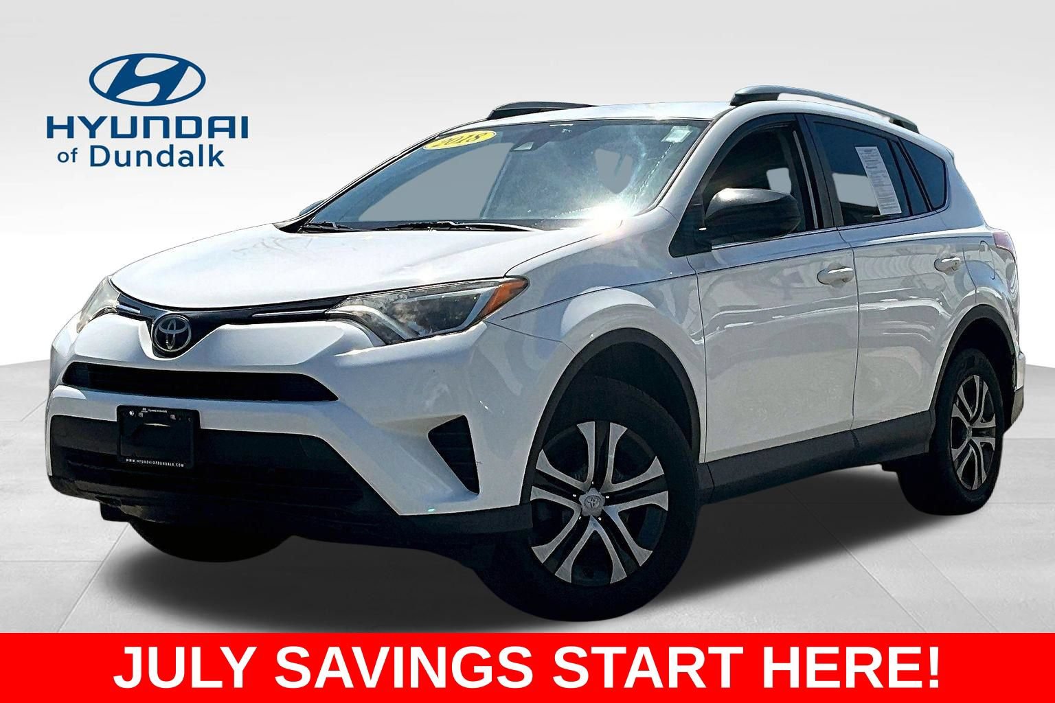 Used 2018 Toyota RAV4 LE w/ All Weather Liner Package