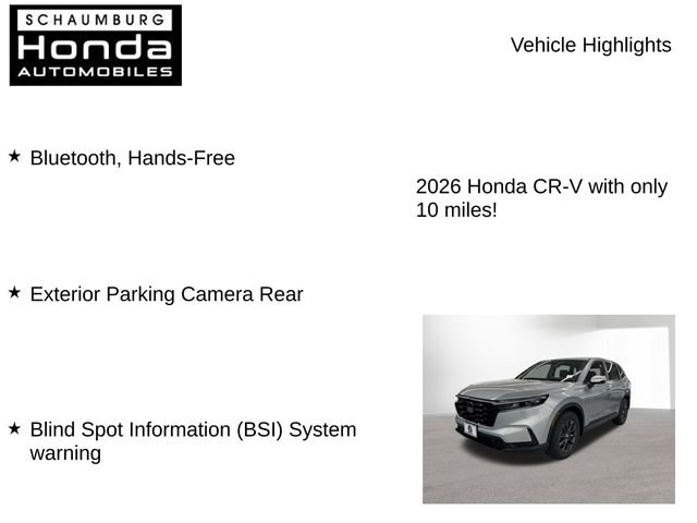 New 2026 Honda CR-V EX-L image 8