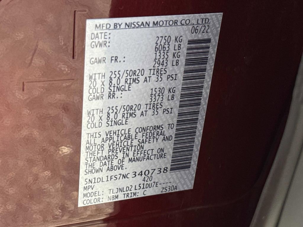 Certified 2022 INFINITI QX60 Luxe w/ Vision Package image 31