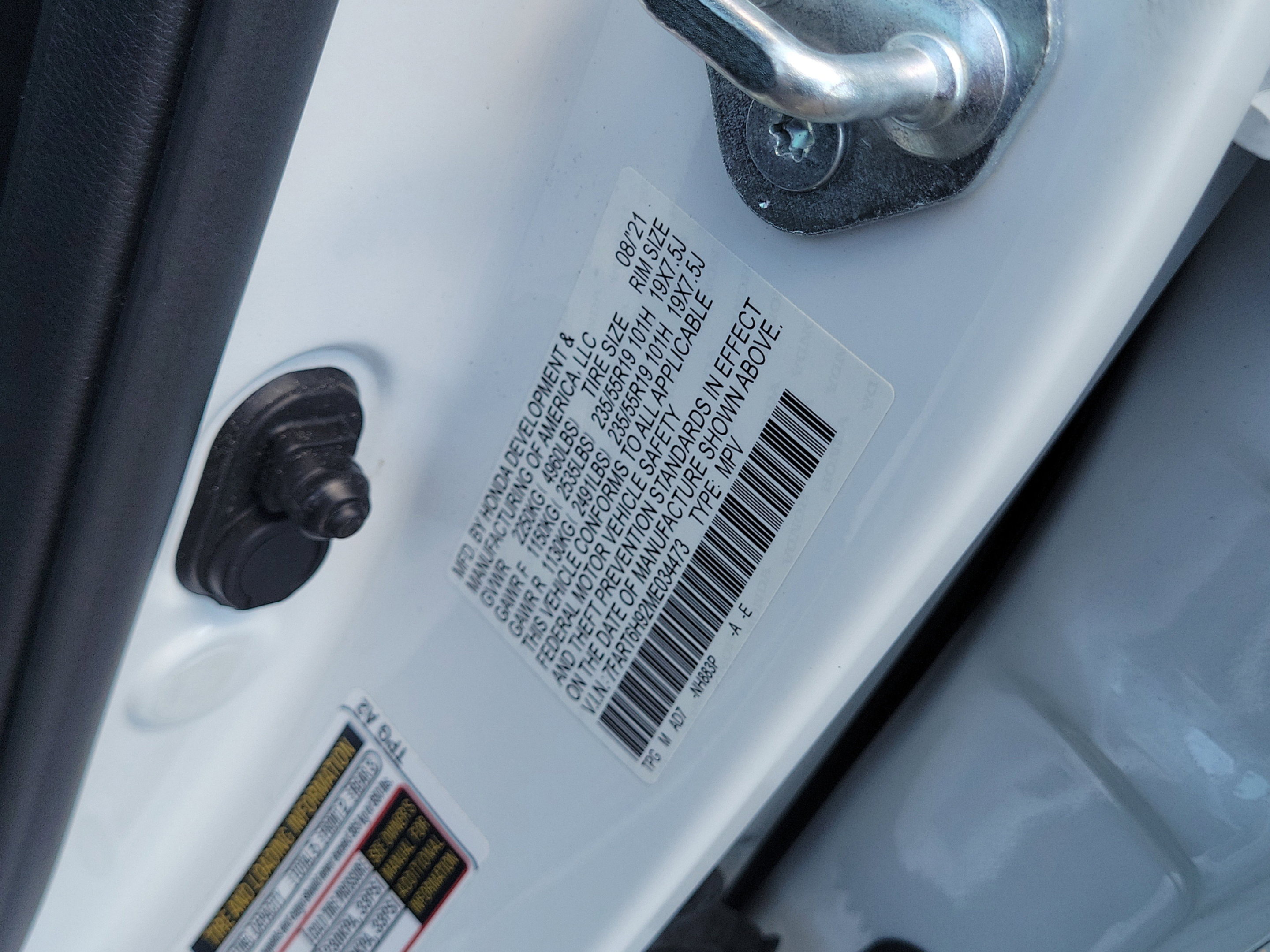 Used 2021 Honda CR-V Touring image 34