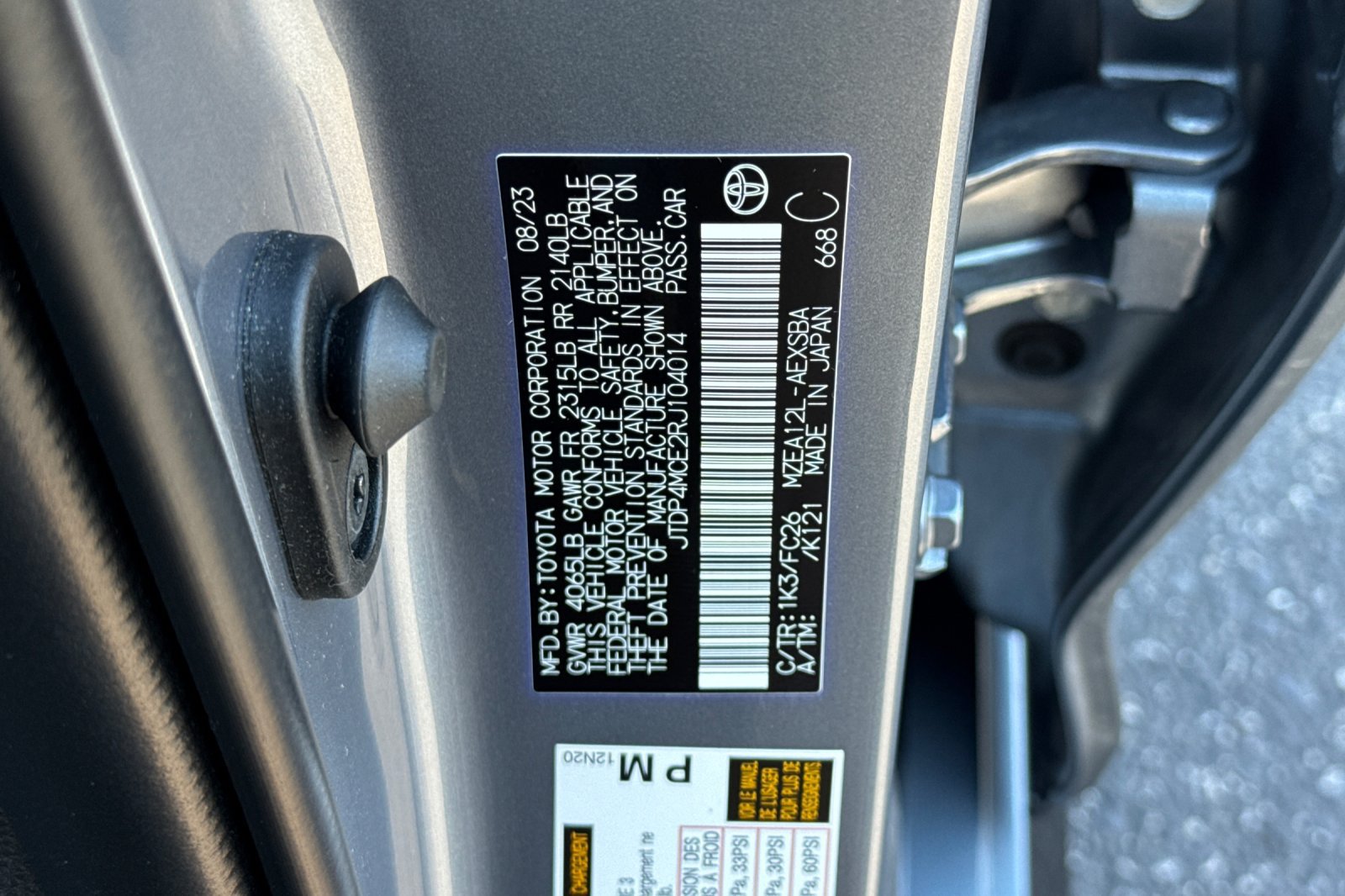 Certified 2024 Toyota Corolla SE w/ SE Premium Package FWD image 29