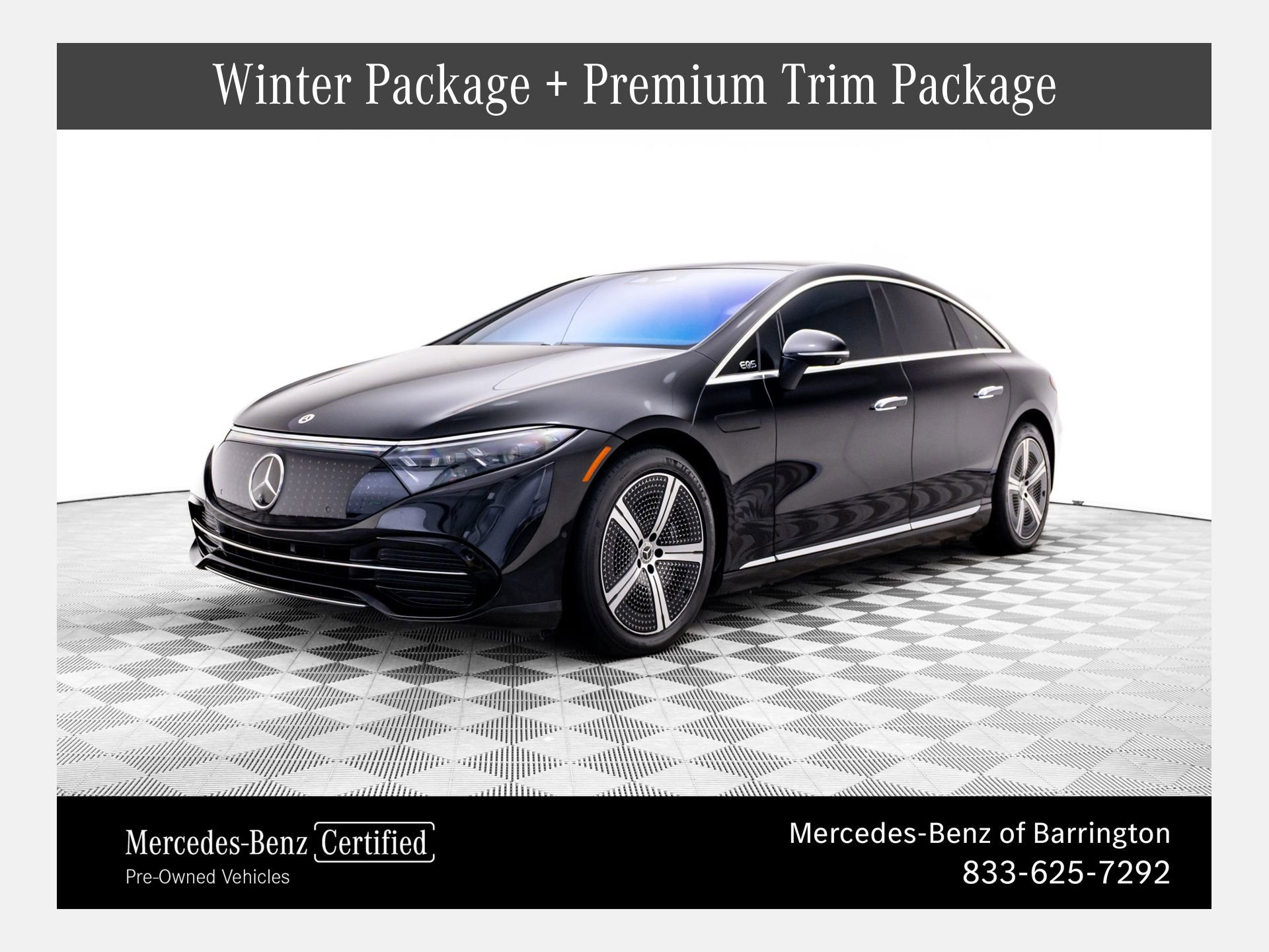 Used 2023 Mercedes-Benz EQS 450+ 4MATIC Sedan image 1