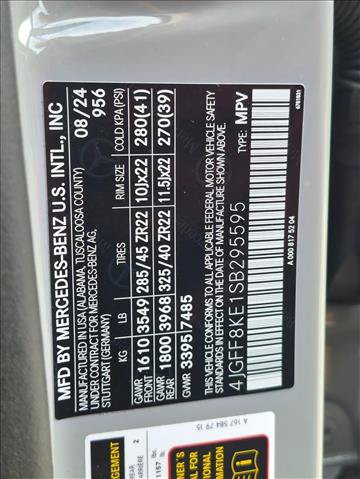 Certified 2025 Mercedes-Benz GLS 63 AMG 4MATIC image 24