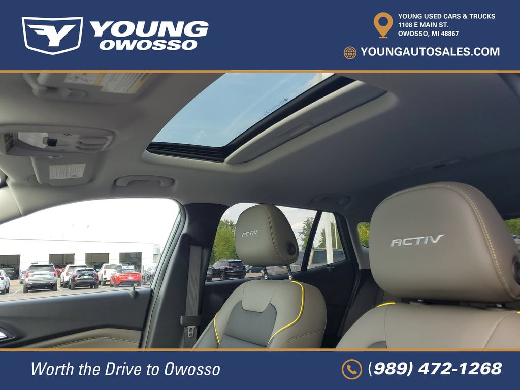 Certified 2025 Chevrolet Trax ACTIV w/ Sunroof Package FWD image 8