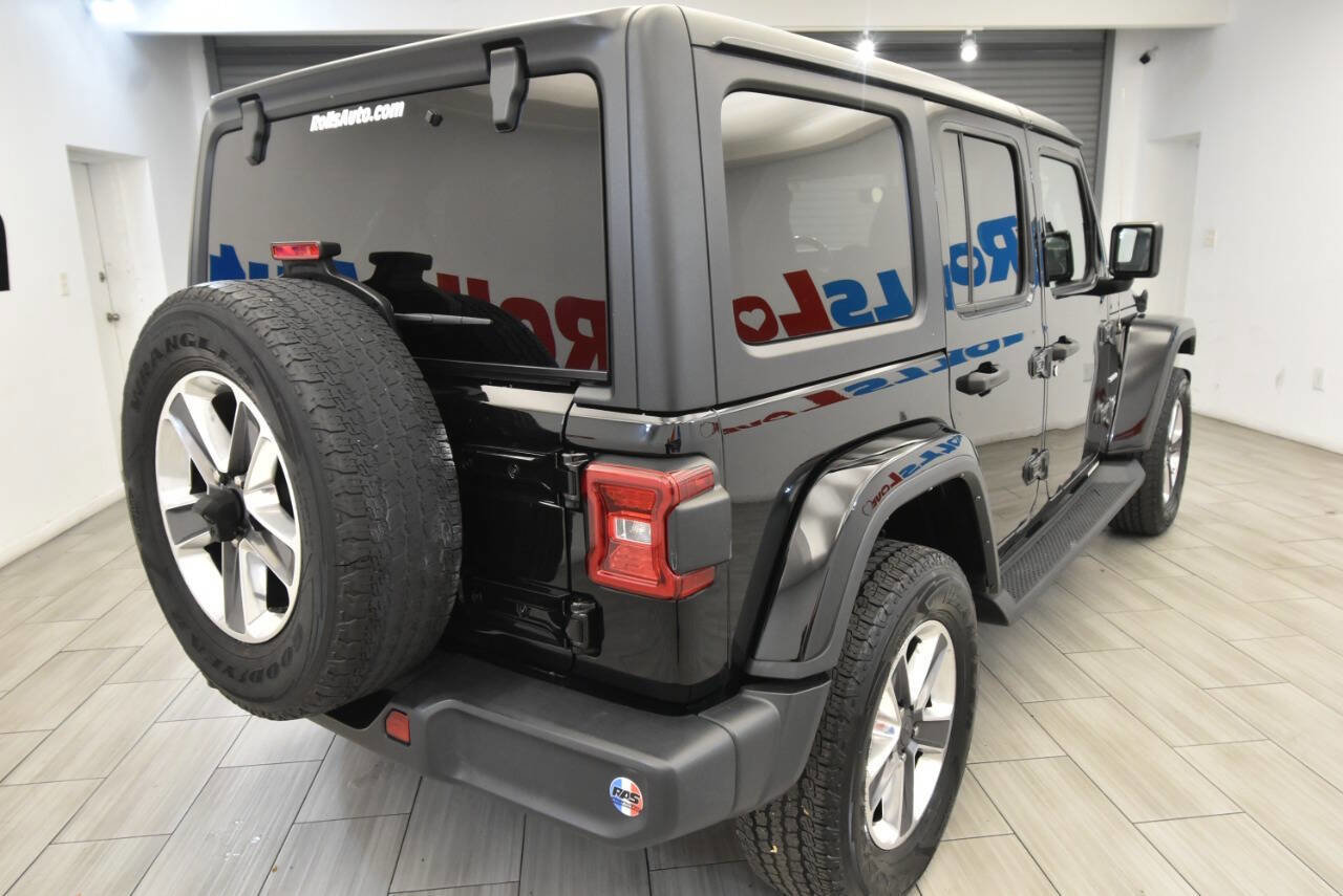 Used 2021 Jeep Wrangler Unlimited Sahara AWD/4WD image 5