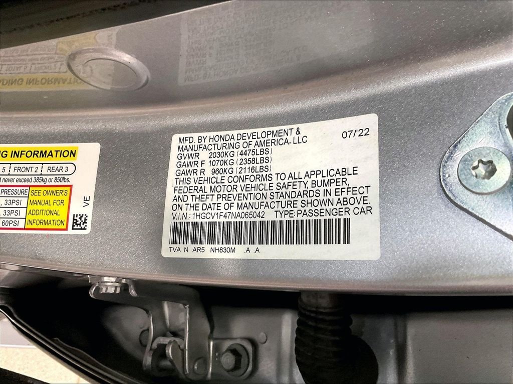 Used 2022 Honda Accord Sport Special Edition image 35