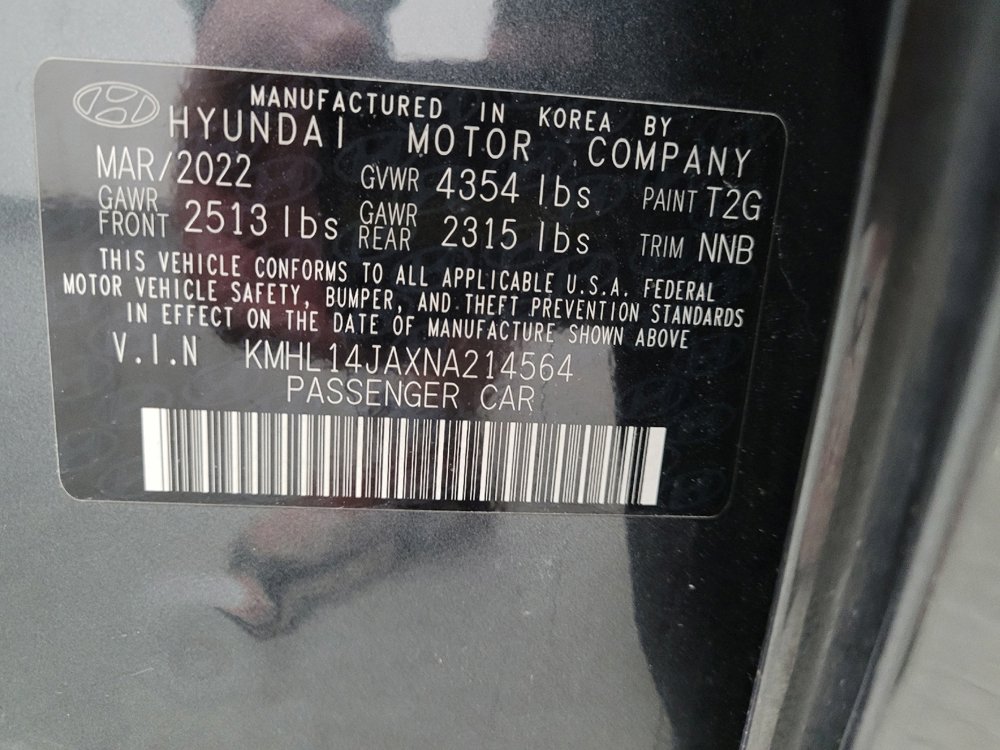 Used 2022 Hyundai Sonata SEL w/ Convenience Package FWD image 33