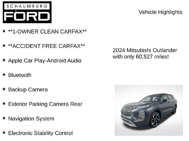 Used 2024 Mitsubishi Outlander SE AWD/4WD image 7