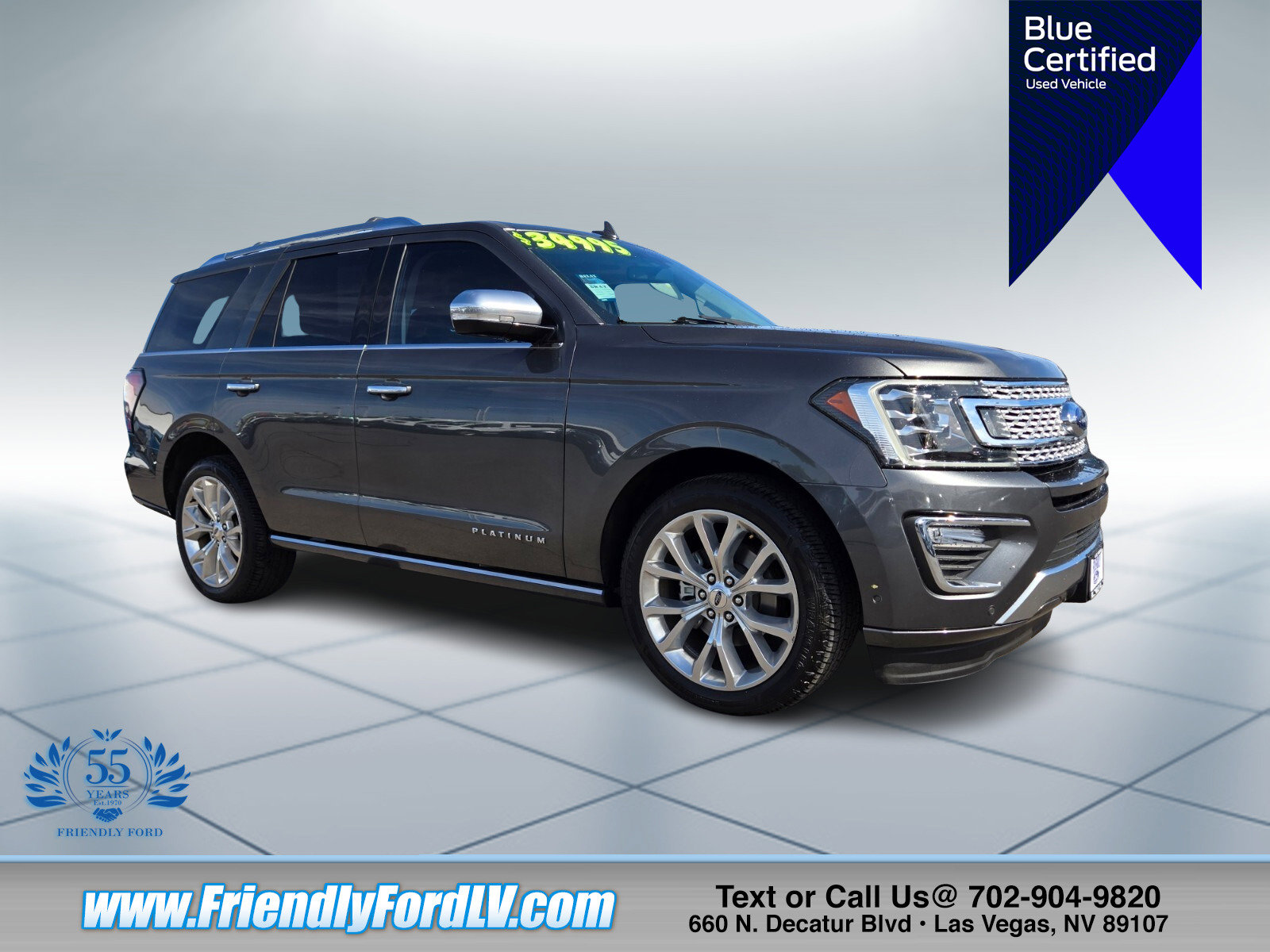 Certified 2019 Ford Expedition Platinum RWD image 1