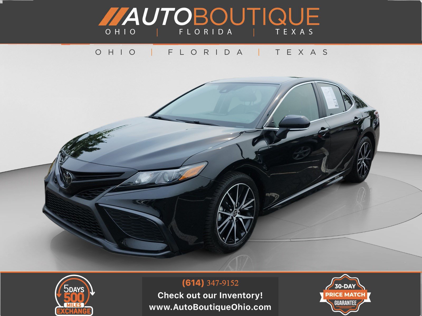 Used 2022 Toyota Camry SE FWD image 1