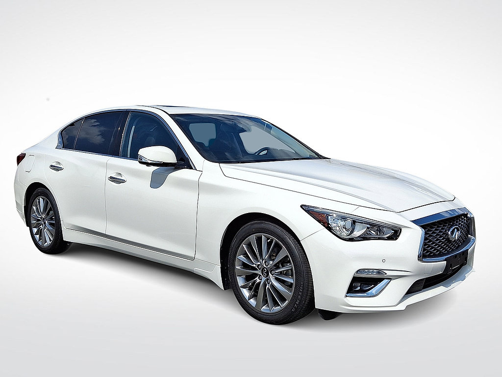 Used 2023 INFINITI Q50 Luxe w/ Cargo Package