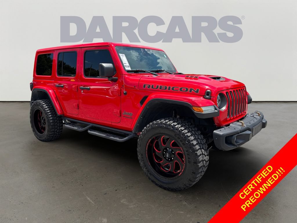 Used 2022 Jeep Wrangler Unlimited Rubicon w/ Trailer Tow Package AWD/4WD image 1
