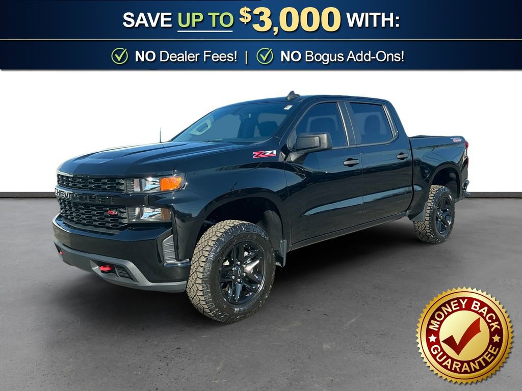 Used 2022 Chevrolet Silverado 1500 Custom Trail Boss w/ Midnight Edition image 1