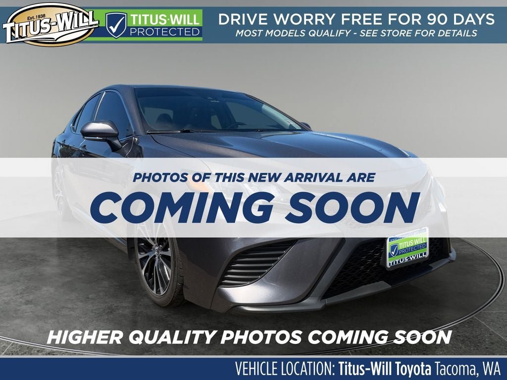 Used 2020 Toyota Camry SE w/ Convenience Package FWD image 1