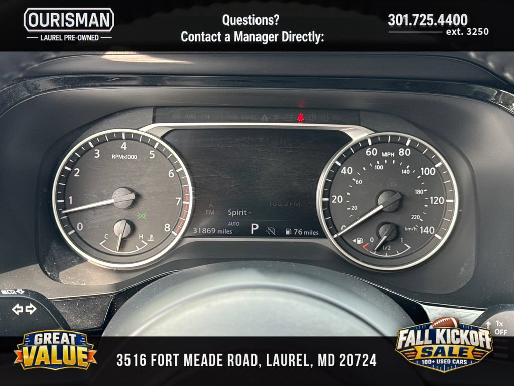 Used 2025 Nissan Pathfinder SV AWD/4WD image 10
