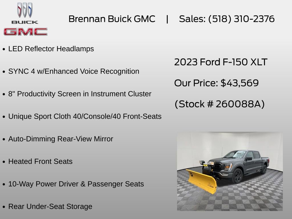 Used 2023 Ford F150 XLT w/ Equipment Group 302A High AWD/4WD image 36