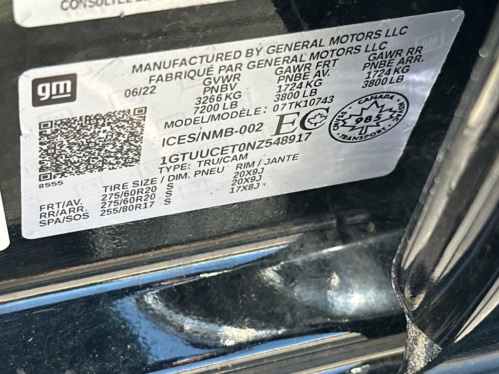 Used 2022 GMC Sierra 1500 Elevation AWD/4WD image 32