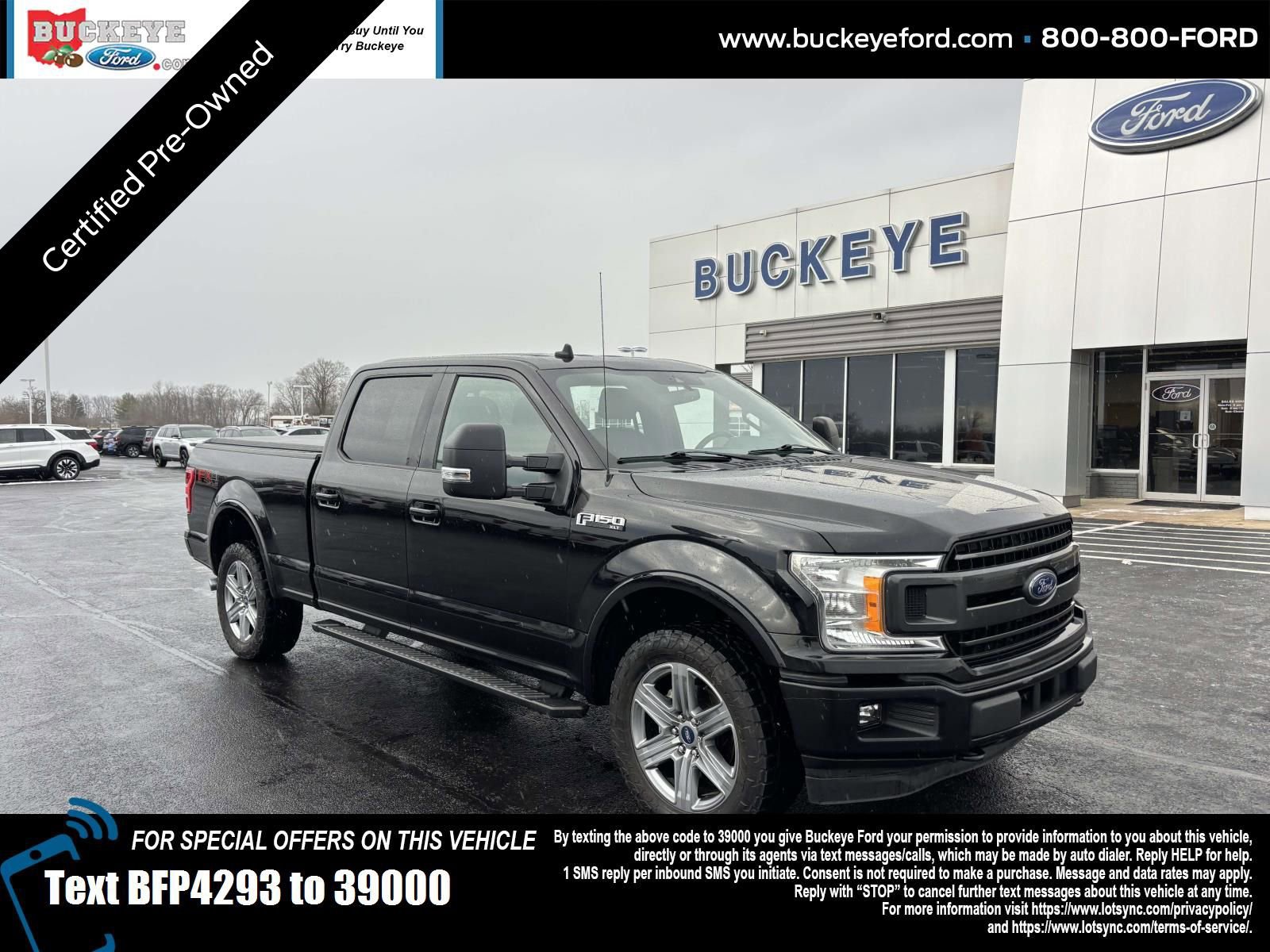 Certified 2019 Ford F150 XLT w/ Equipment Group 302A Luxury