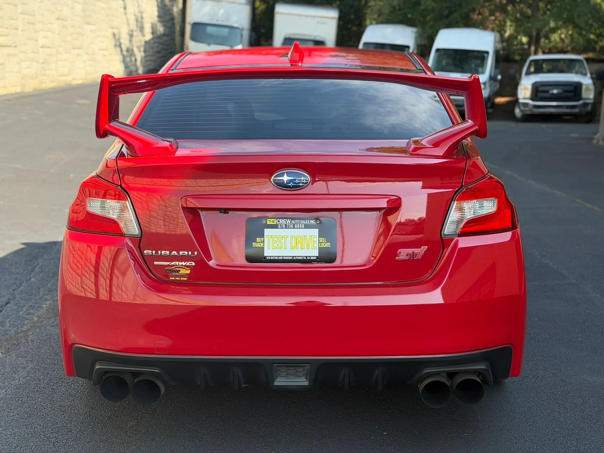 Used 2018 Subaru WRX STI AWD/4WD image 7