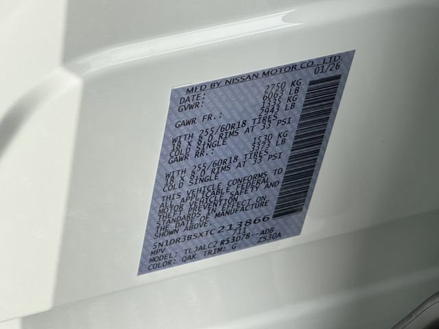 New 2026 Nissan Pathfinder SV FWD image 28