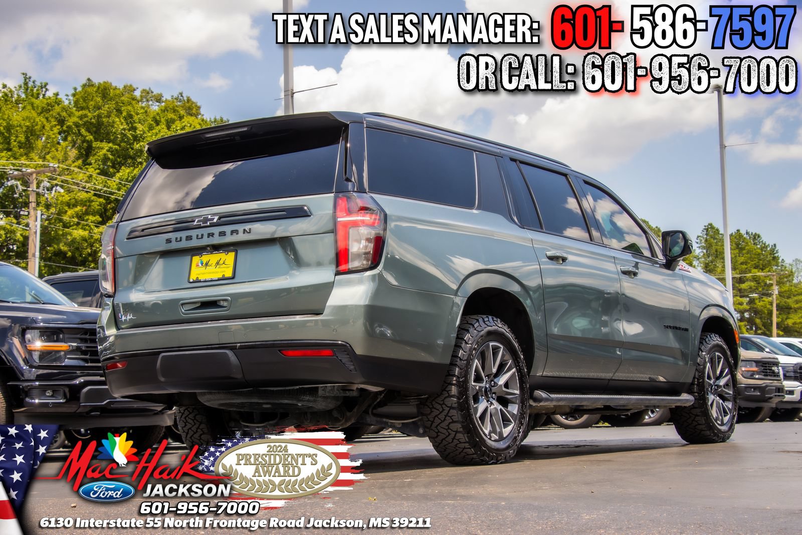 Used 2024 Chevrolet Suburban Z71 w/ Luxury Package AWD/4WD image 5