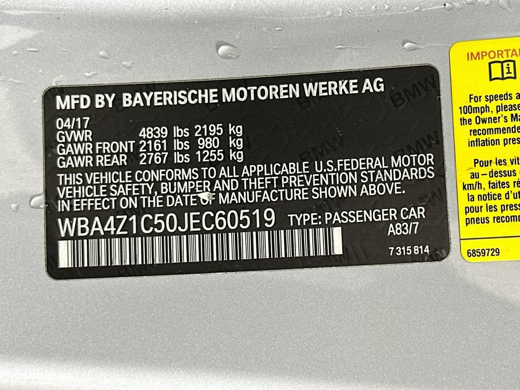 Used 2018 BMW 430i Convertible RWD image 37
