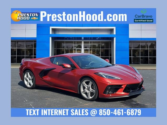Certified 2024 Chevrolet Corvette Stingray Premium Cpe w/ Z51 Performance Package RWD image 1