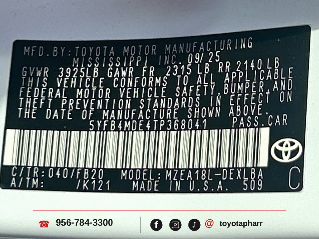 Used 2026 Toyota Corolla LE FWD image 29