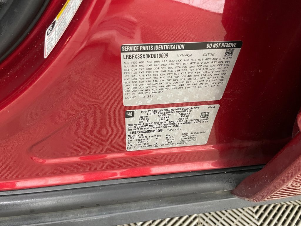 Certified 2019 Buick Envision Premium w/ LPO, Cargo Package image 37