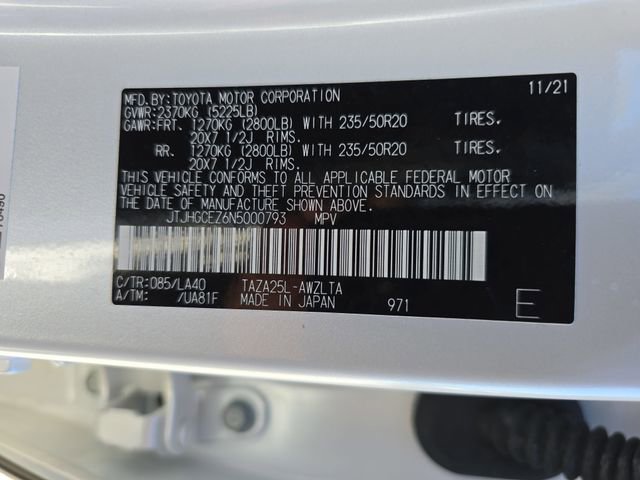 Used 2022 Lexus NX 350 AWD w/ Vision Package image 36