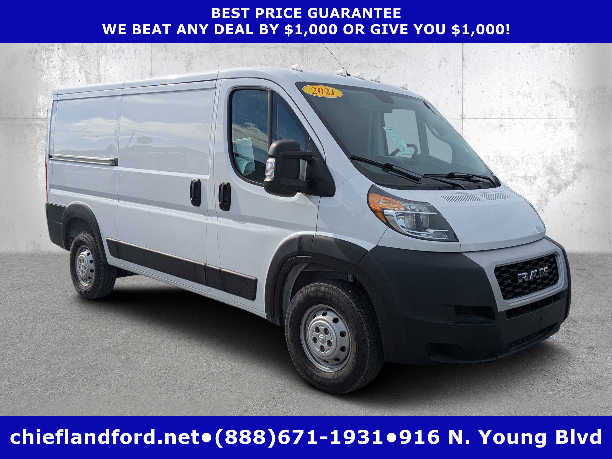 Used 2021 RAM ProMaster 2500 image 1
