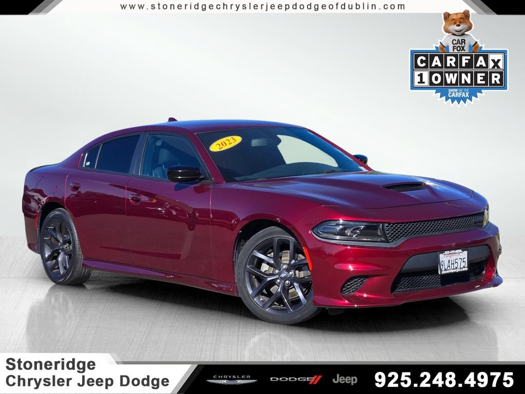 Used 2023 Dodge Charger GT w/ Blacktop Package RWD image 1
